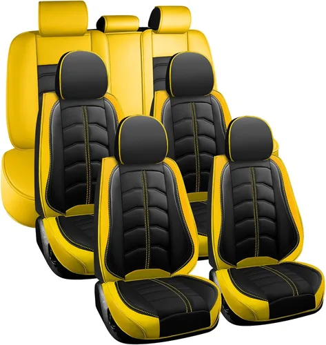 Miniatura 14 de Funda de asiento de auto de 7 asientos para Nissan Pathfinder 2003-2025, fundas de asiento duraderas, resistentes al desgaste, impermeables