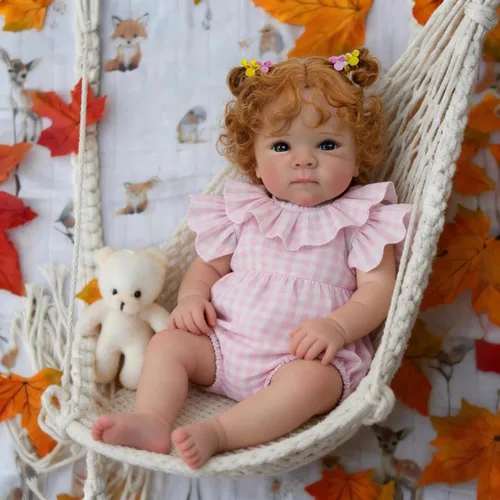 Miniatura 6 de Anano Muñecas de bebé realistas Reborn de vinilo de cuerpo completo de 20 pulgadas, muñeca de bebé de vinilo completo, recién nacido, bebé realista