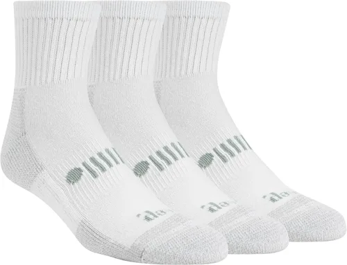 Jeep Calcetines clásicos de algodón para hombre, paquete de 3 pares, absorben la humedad y son cómodos y acolchados