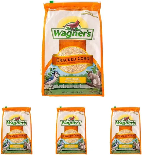 Miniatura 9 de Wagner's 18542 Cracked Corn - Alimento para aves silvestres, bolsa de 10 libras