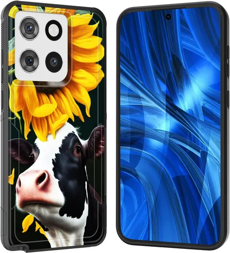 Miniatura 216 de Funda para Moto G 5G 2023, [probada en caídas de grado militar], resistente, resistente, resistente, a prueba de golpes, funda protectora