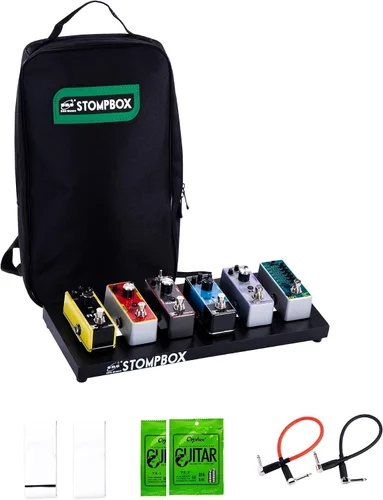 Miniatura 11 de Eno Music 14" Bolsa Mini para Pedal de Efectos de Guitarra Compacta Pequeña