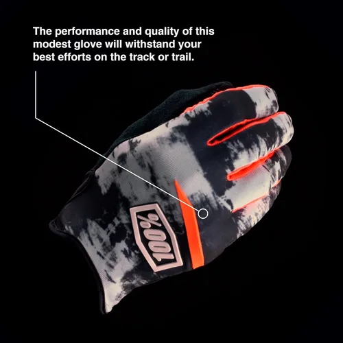 Miniatura 3 de 100% RIDECAMP - Guantes de motocross y ciclismo de montaña para hombre, equipo de protección ligero para MTB y motocross