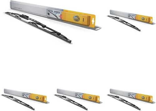 Miniatura 14 de Hella Limpiaparabrisas de goma con revestimiento nano de 14 pulgadas, calidad de equipo original, para todas las estaciones, (una sola hoja) se