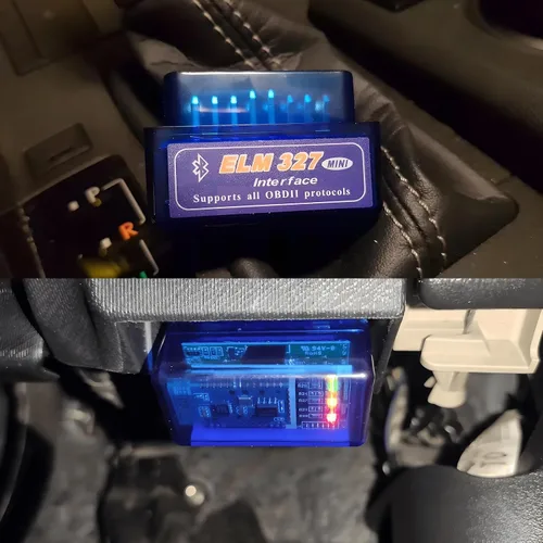Miniatura 5 de ELM327 OBDⅡ - Escáner de diagnóstico automático para coche, detector de fallos de la herramienta de escaneo Bluetooth automático, mini lector