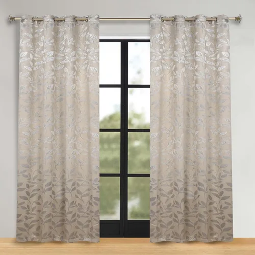 Miniatura 44 de SUPERIOR Cortinas Opacas, Oscurecimiento de Habitación Acento de Ventana para Dormitorio, Bloqueo del Sol, Térmicas, Cortinas Bohemias Modernas, Gris