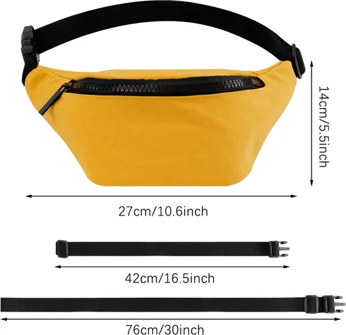 Miniatura 2 de BieFuDan Riñonera ajustable para niños y niñas, bonita cangurera de moda para niños, bolsa de entrenamiento deportivo, viajes, correr, llevar