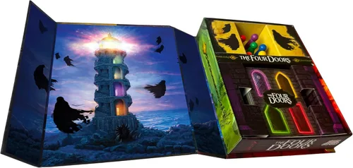 Miniatura 6 de Happy Camper - The Four Doors Juego cooperativo de Pandemic y Forbidden Island Creator Perfecto para jugar en solitario, dos jugadores y grupos