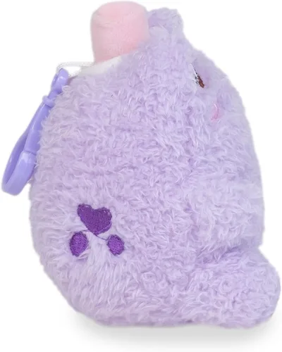Miniatura 5 de Cuddle Barn PlushGoals - Mini Boba Wawa Clip súper suave y lindo Kawaii rana de peluche de animal de peluche, llavero para bolsa, 4 pulgadas