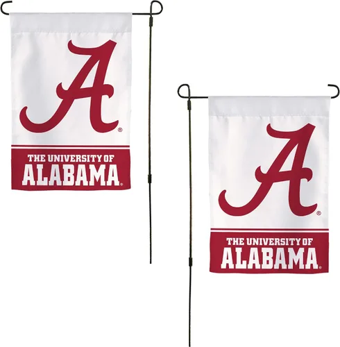 Miniatura 9 de Bandera de jardín de la Universidad de Alabama Crimson Tide Bama UA Banner 100% poliéster (diseño A)
