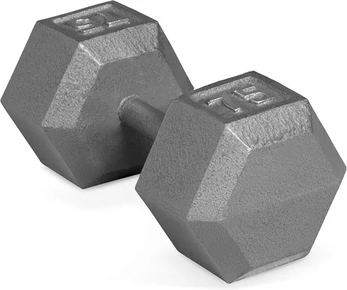 Miniatura 49 de CAP Barbell Mancuerna hexagonal de hierro fundido Múltiples opciones