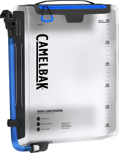 CamelBak Fusion Group Depósito de hidratación con cierre impermeable TRU Zip, bolsa de agua a prueba de fugas de 6 litros para uso en campamento y