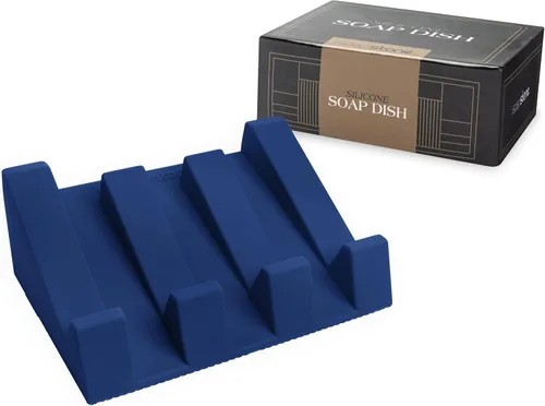 Miniatura 16 de Jabonera de silicona (patentada en EE. UU.) Portajabones autodrenante para barra de jabón para ducha, fregadero de baño, bandeja de jabón