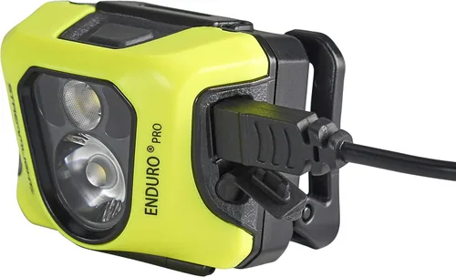 Miniatura 2 de Streamlight 61436 Enduro Pro USB recargable multifunción lámpara principal con correa elástica y de goma y bloqueo dual 3M, amarillo