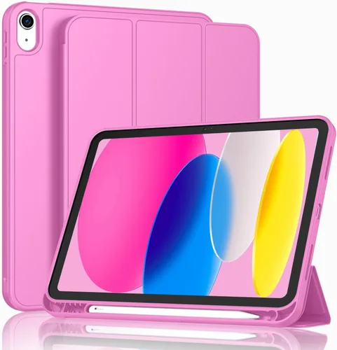 Miniatura 11 de ToaPoia - Funda para iPad (A16) de 11 pulgadas 2025/iPad 10.ª generación de 10.9 pulgadas 2022, cubierta protectora delgada con soporte triple