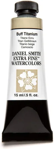 Miniatura 5 de Daniel Smith 284600009 tubo de pintura acuarela extra fina de 15 ml, Buff Titanium, 0.5 Fl Oz (paquete de 1)