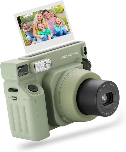 Miniatura 2 de Cámara instantánea Fujifilm Instax Wide 400 + estuche para cámara + 4 pilas AA + álbum de fotos, lápiz limpiador (20 hojas)