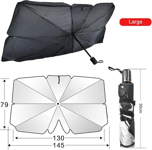 Miniatura 2 de for Chevrolet Cruze 2016-2019,Car Windscreen Sunshade,Front Window UV UmbrellaHeat-Insulating Foldable Parasol