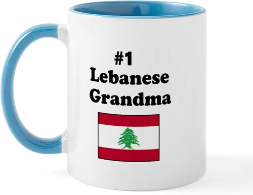 Miniatura 43 de CafePress #1 - Taza de café de cerámica libanesa de 11 oz (11.0 fl oz)