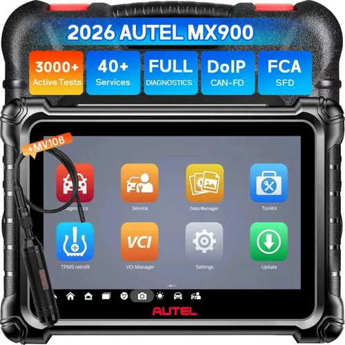 Autel MaxiCheck MX900 con MV108 Bidireccional OBD2 escáner actualizado de MK900 MK808 MK808S MK808BT Android 11, 40+ funciones de servicio 8