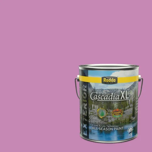 Miniatura 110 de Rodda Paint CASCADIA ZERO - Pintura plana e imprimación para interiores en uno, cuarto de galón, rosa Mullen