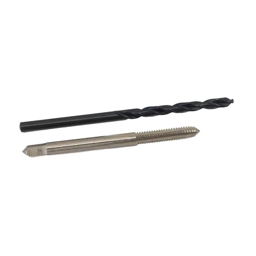 Miniatura 22 de Drill América - Juego de brocas para taladro y llave de acero para alta velocidad POU (#0-80 - 1-1/2"-12, m1.6 - m36, NC, NF). Set de taladro