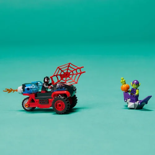 Miniatura 4 de LEGO Marvel Spider-Man Miles Morales: 10781 Spider-Man's Techno Trike Set, Spidey and His Amazing Friends Series, juguete para niños en edad
