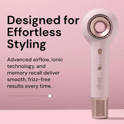 Miniatura 3 de L'ANGE HAIR Axia HaloRing Secador de Cabello Secador Iónico de Secado Rápido para un Acabado Suave y Sin Frizz Motor Profesional Sin Escobillas