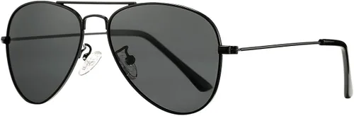 Pro Acme Gafas de sol polarizadas pequeñas de aviador para niños y niñas marco de metal ligero de 2 a 10 años