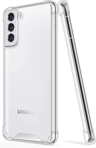 Miniatura 8 de Funda para Galaxy S21 Plus - Funda protectora delgada transparente con degradado para Samsung Galaxy S21 Plus de 6.7 pulgadas 2021 (rosa azul)