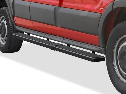 APS Estribos (Escalones Laterales Barras de Escalón) compatibles con Ford Transit 2015-2026 Van de tamaño completo de 3 puertas (excluye E-Transit