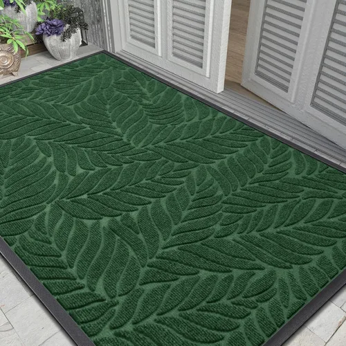 Miniatura 31 de Yimobra Tapete para puerta delantera para interiores y exteriores, 29.5 x 17 pulgadas, impermeable, para todas las estaciones, para entrada