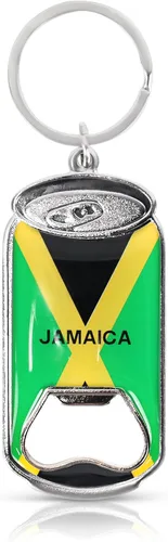 Llavero abrebotellas de cerveza Jamaica - Lata Abrelatas de cerveza