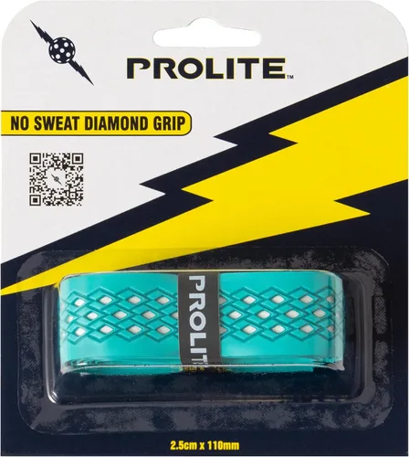 Miniatura 13 de Agarre de diamante sin sudor para palas de pickleball, tenis, raquetball Blanco con base negra
