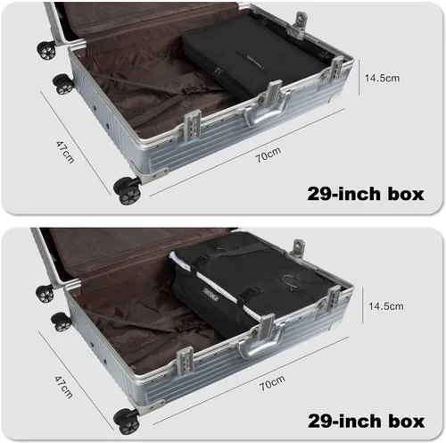 Miniatura 78 de TABITORA - Estantería portátil y plegable de gran capacidad con ganchos para colgar, ideal como almacenamiento para viajes