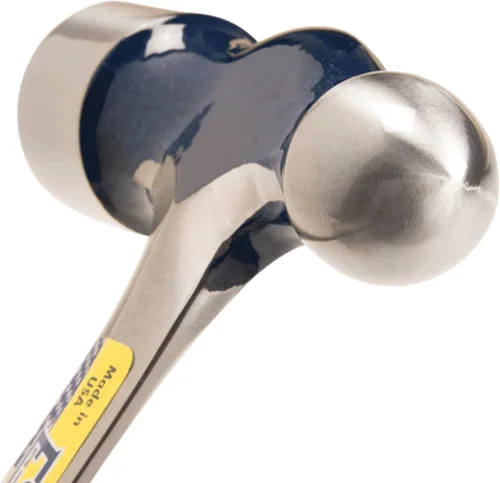 Miniatura 2 de ESTWING Martillo de bola - Herramienta para trabajar metales de 8 onzas con construcción de acero forjado y agarre de reducción de golpes - E3-8BP