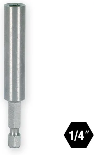 Miniatura 2 de IVY Classic 44600 1/4" x 2-3/8" Hex Magnetic Bit Holder Impact Plus 1/Card