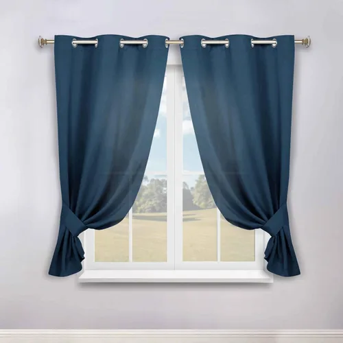 Miniatura 149 de Superior Cortinas Opacas, Oscurecimiento de Habitación, Dormitorio, Cortinas, Cocina, Acentos de Ventana de Sala de Estar, Bloqueo Solar, Térmico