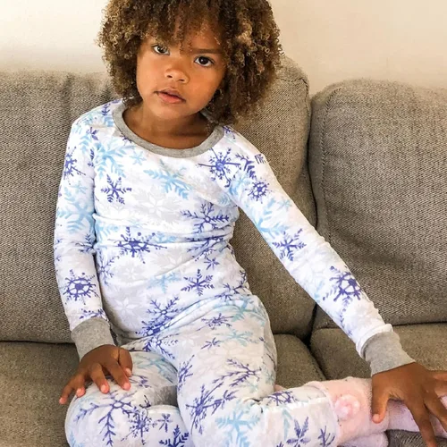 Miniatura 3 de HonestBaby - Pijama familiar navideña de algodón orgánico