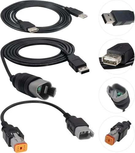 Miniatura 2 de Kit de herramienta escáner de cable de diagnóstico con chip FT232RL y herramienta de cable bootstrap compatible con motores marinos fuera de borda