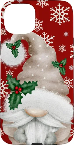 Miniatura 9 de Aesthetic Snowflake Cute Winter Gnome for Christmas Grandma Case for iPhone 17