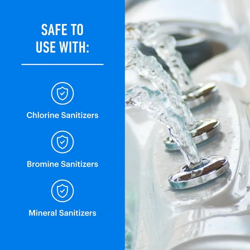 Miniatura 7 de Essential Values Antiespumante para bañera de hidromasaje, piscina y spa (32 onzas), elimina rápidamente la espuma sin el uso de productos químicos