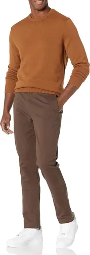 Miniatura 4 de Tienda Essentials Pantalón chino elástico ajustado para hombre (anteriormente Goodthreads)