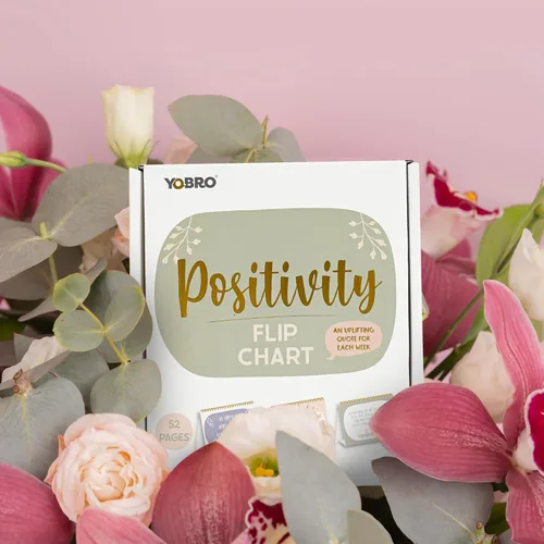 Miniatura 6 de Regalos inspiradores para mujeres, calendario de escritorio motivacional, calendario de escritorio para voltear con afirmaciones positivas diarias