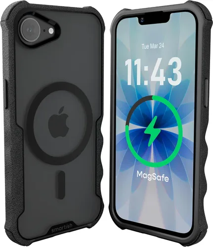 Miniatura 101 de Smartish Funda para iPhone 12 Pro Max Armor - Gripzilla [resistente + protectora] Funda de agarre delgada y resistente - Black Tie Affair