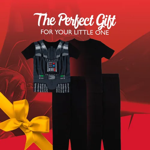 Miniatura 8 de STAR WARS Boys' 2-piece Snug-fit Cotton Matching Short-Sleeve Pajama Set, Soft & Cute for Kids