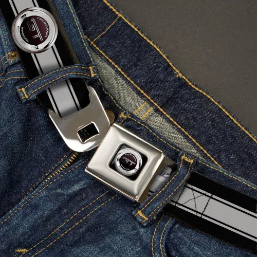 Miniatura 2 de Buckle Down Boys 'GT California Special Emblema rayas cinturón de seguridad Cinturón, normal, Multicolor