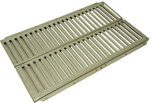 Music City Metals 99831 Reemplazo de placa de calor de acero inoxidable para modelos seleccionados de parrilla de gas Ducane