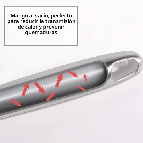 Miniatura 3 de Newness Cucharón de sopa, [Resistente al óxido, Resistente al calor, Formación integral] Cucharón de sopa duradero de acero inoxidable 304 con mango