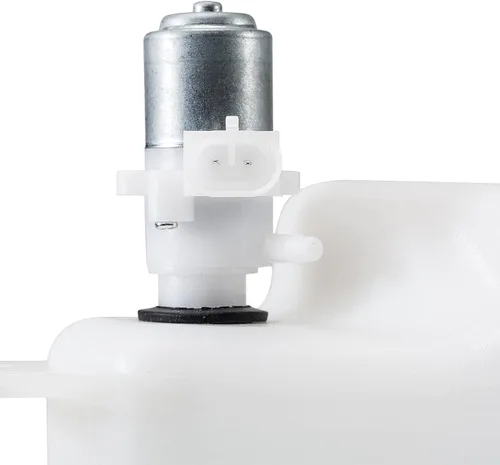 Miniatura 7 de 603-5402 Depósito de líquido para limpiaparabrisas delantero, bomba y tapa compatible con KenworthT680 T880 / Peterbilt320 330 335 340 357 362 365